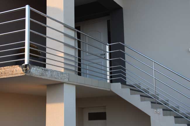 Barriére balcon inox beaurepaire